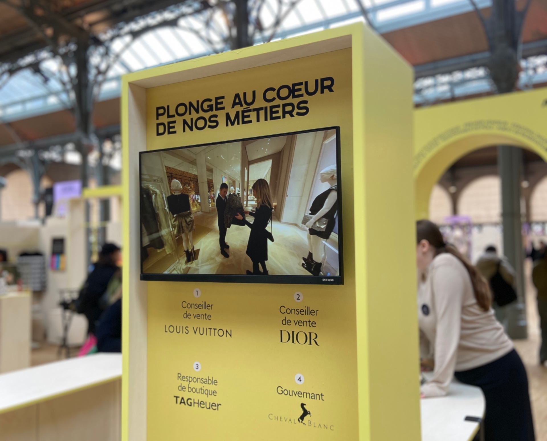 Stand VR Jexplore sur un forum de découverte des métiers
