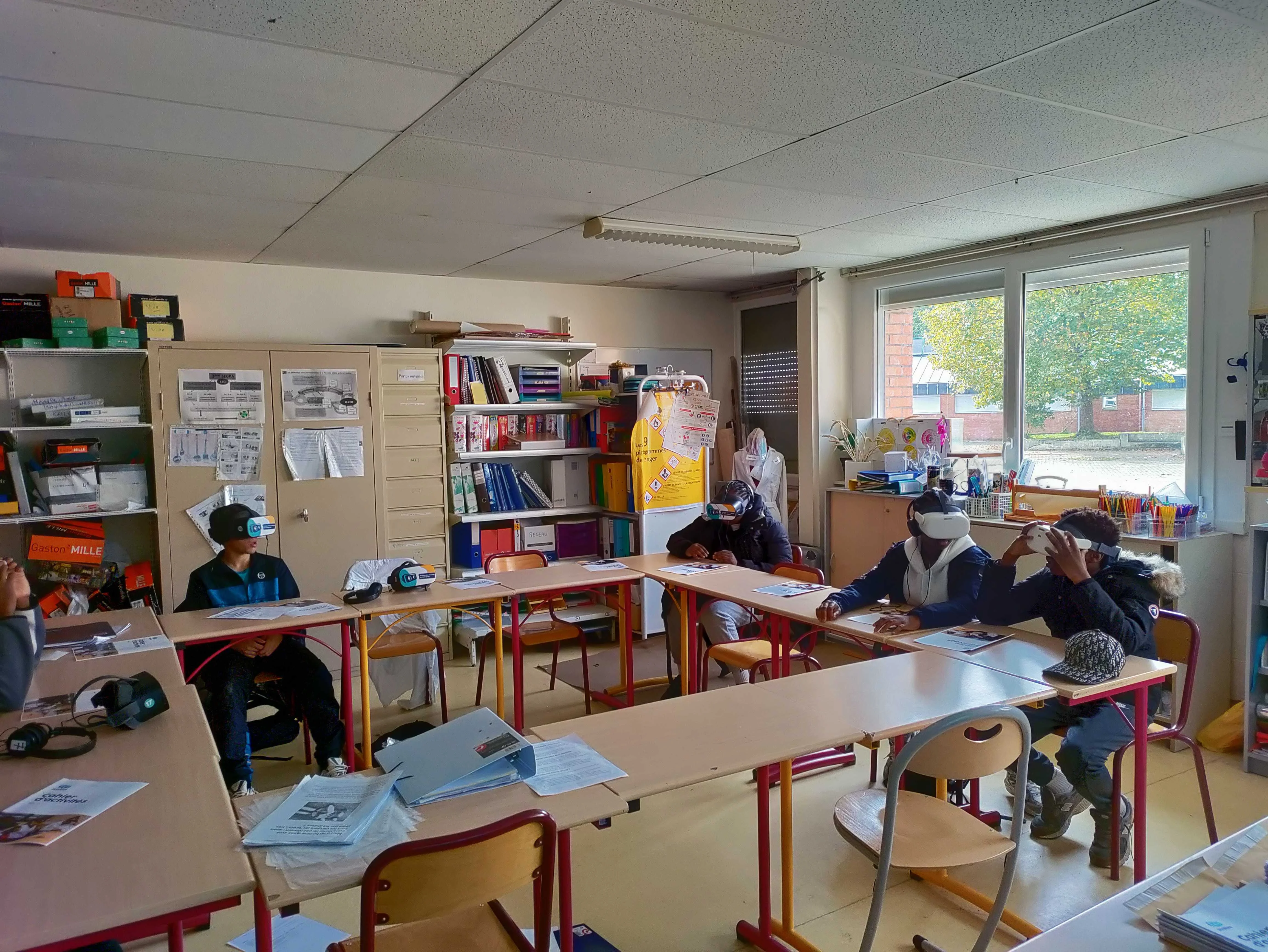 Classe atelier immersif VR