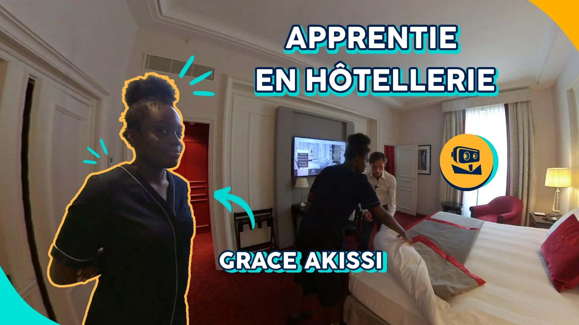 Apprentie en hôtellerie