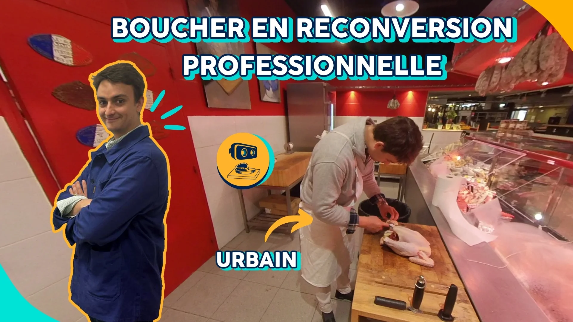 Boucher en reconversion professionnelle