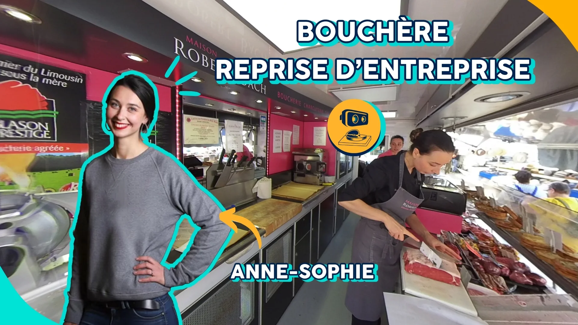 Bouchère reprise d'entreprise