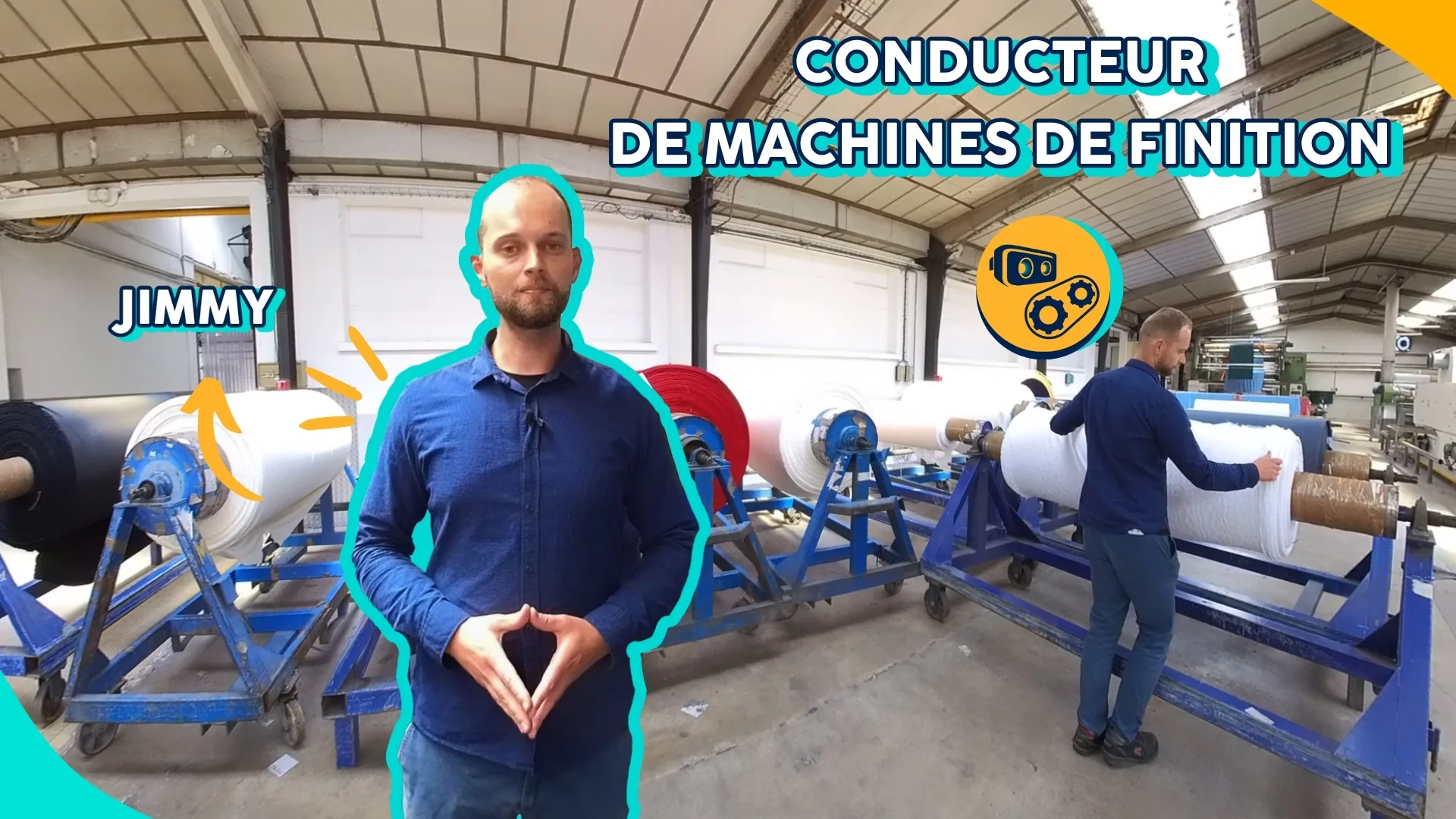 Conducteur de machines de finition