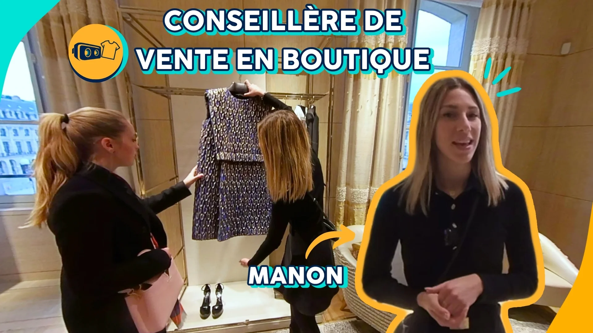 Conseillère de vente en boutique