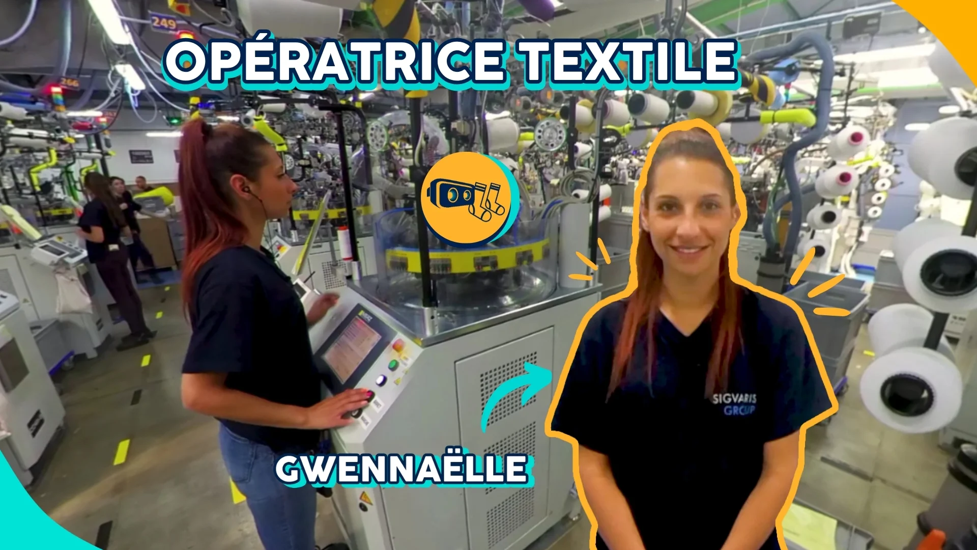 Opératrice textile