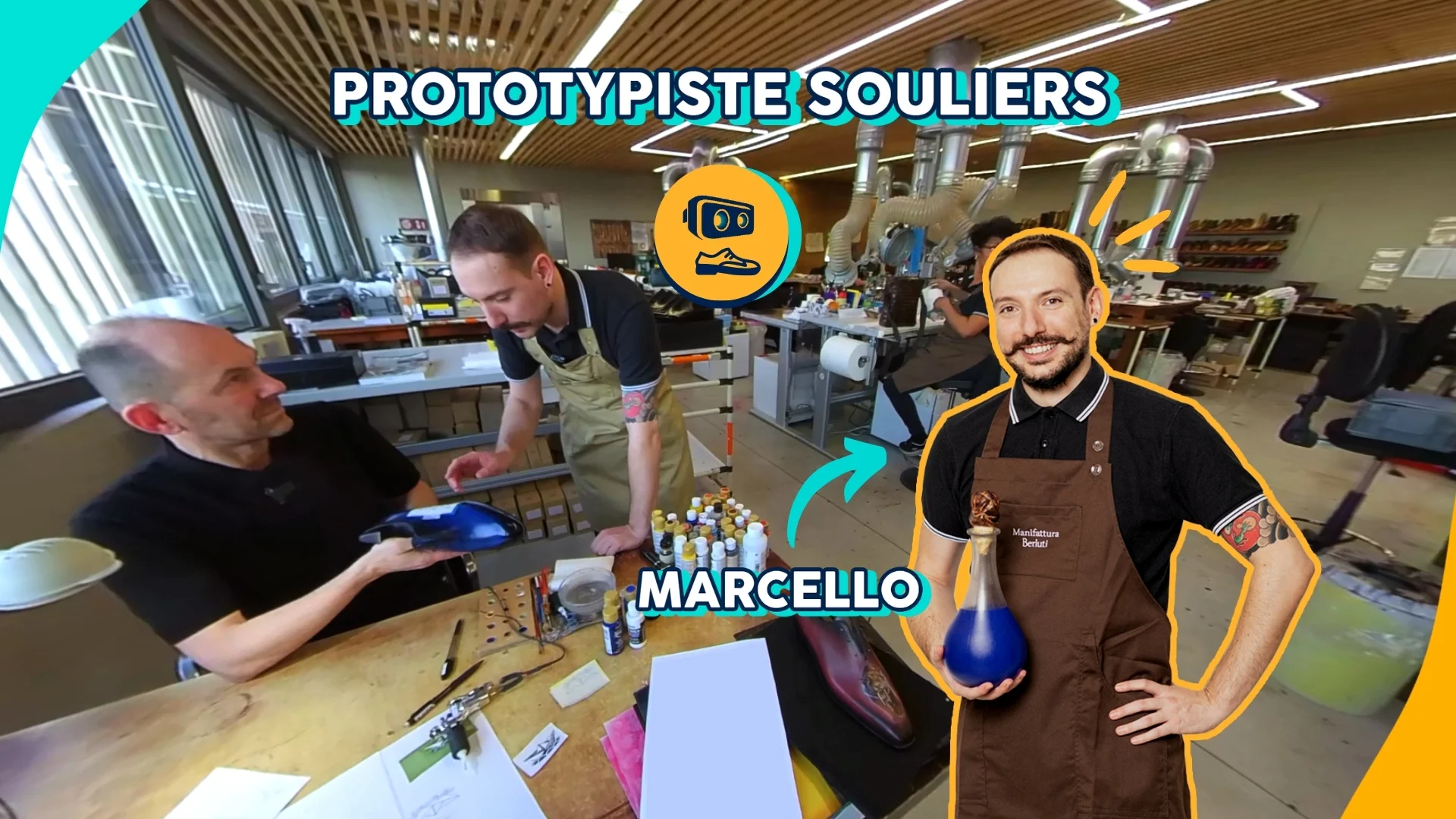 Prototypiste souliers
