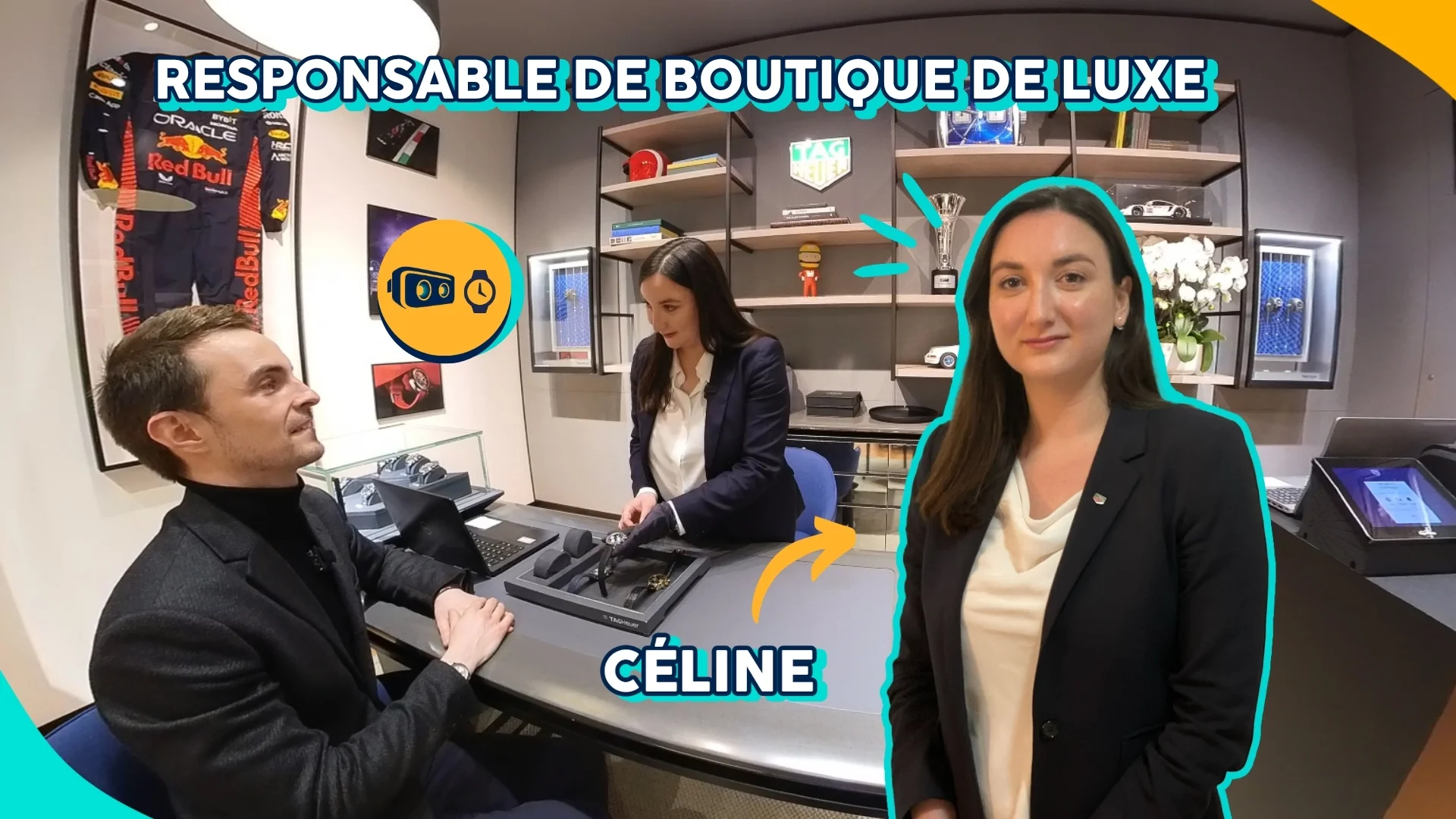 Responsable de boutique de luxe