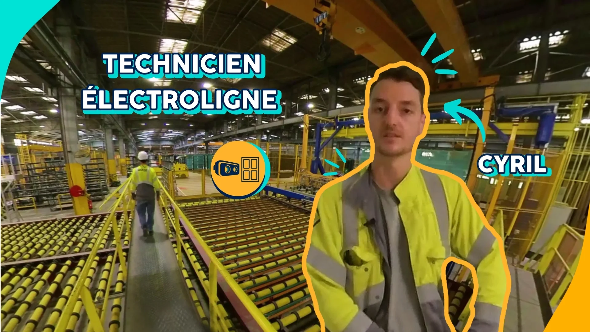 Technicien électroligne en verre
