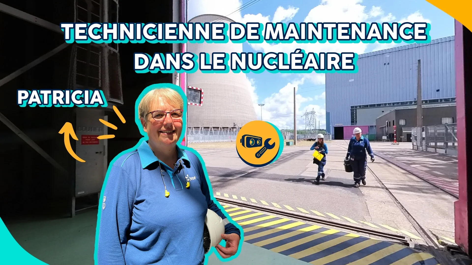 Technicienne de maintenance dans le nucléaire